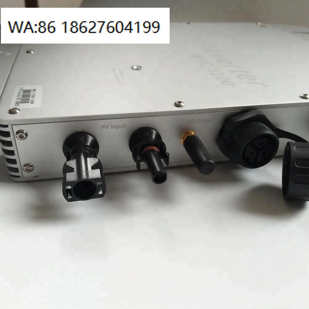 1200W IP65 Waterproof Grid Tie Micro Inverter Pure Sine Wave WiFi Mobile APP Monitoring 5 Years Warranty Home PV Device
1200W IP65 Waterproof Grid Tie Micro Inverter Pure Sine Wave WiFi Mobile APP Monitoring 5 Years Warranty Home PV Device