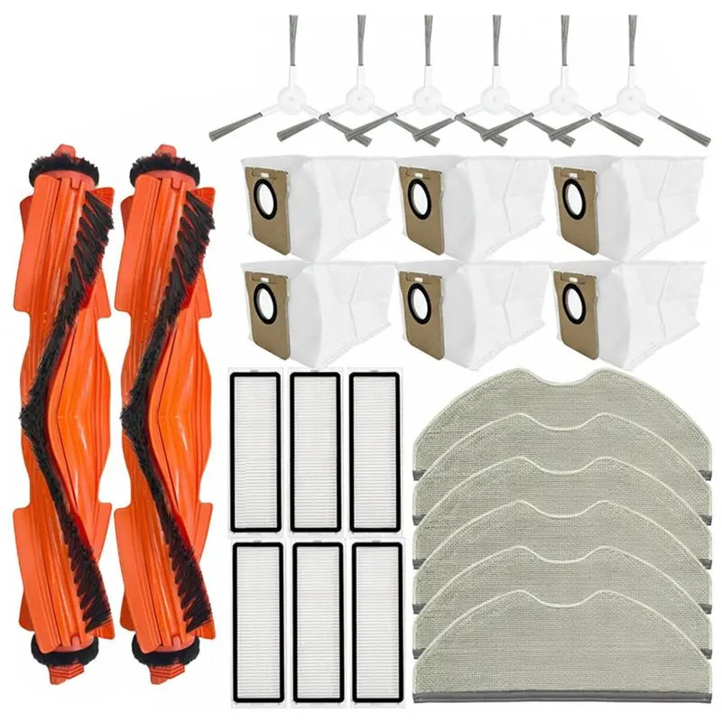 Для робота-пылесоса Xiaomi S40/OV81, запасные части для пылесоса, основная боковая щетка, ткань для швабры, аксессуары для фильтра HEPA-Лучшие продажи
Для робота-пылесоса Xiaomi S40/OV81, запасные части для пылесоса, основная боковая щетка, ткань для швабры, аксессуары для фильтра HEPA-Лучшие продажи