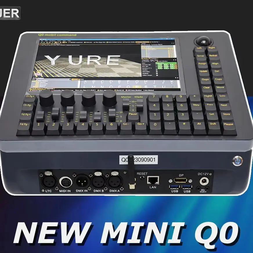 Professional Light Controller MINI Q0 Mobile Wing Stage Lighting Console Touch Screen M2a Version Desk Device Dj DMX512
Professional Light Controller MINI Q0 Mobile Wing Stage Lighting Console Touch Screen M2a Version Desk Device Dj DMX512