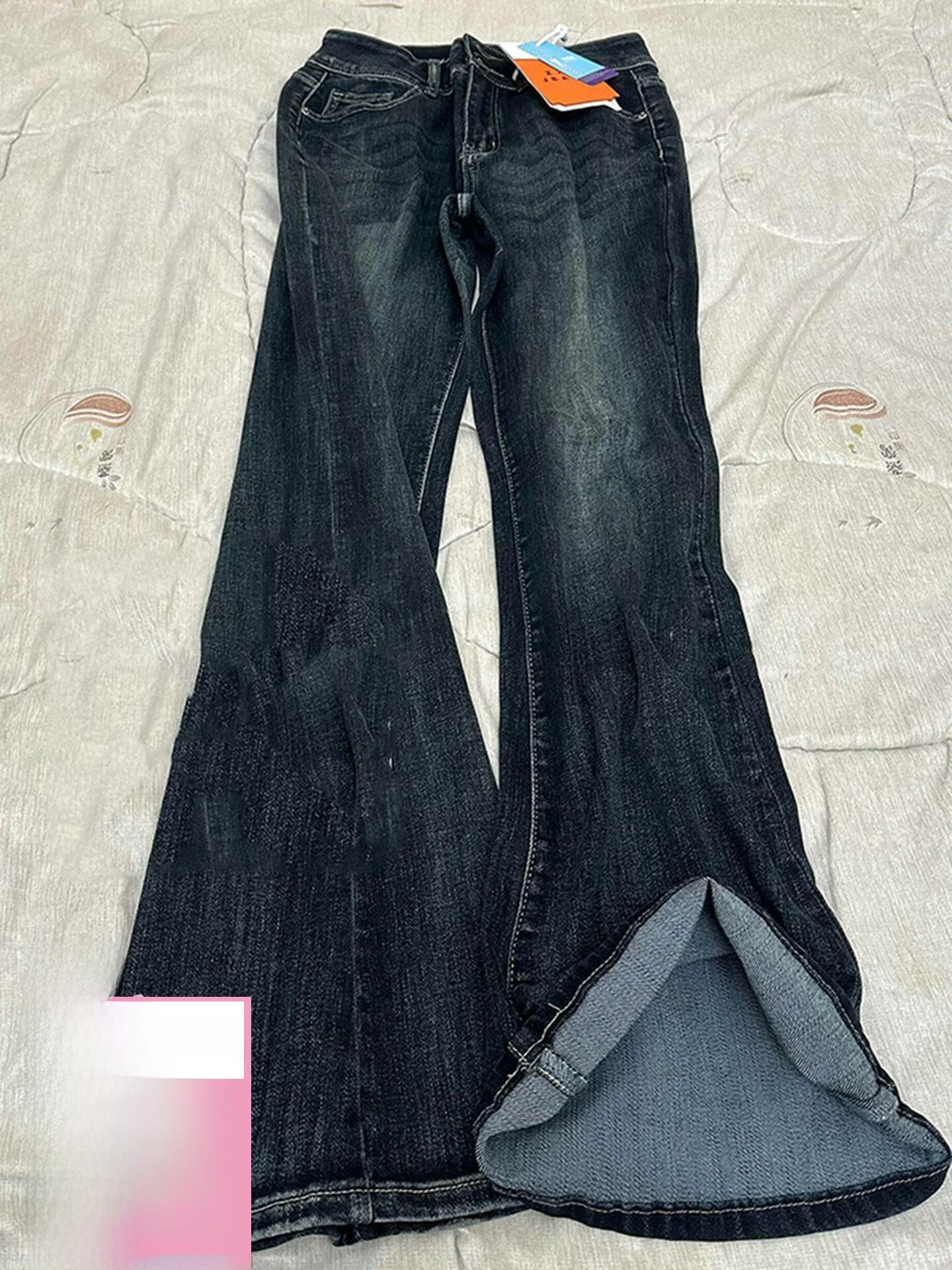 Slimming High Street American Design Jeans Women's Summer New Style Micro Flared Thin Casual Pants Straight Leg High Waist
Slimming High Street American Design Jeans Women's Summer New Style Micro Flared Thin Casual Pants Straight Leg High Waist