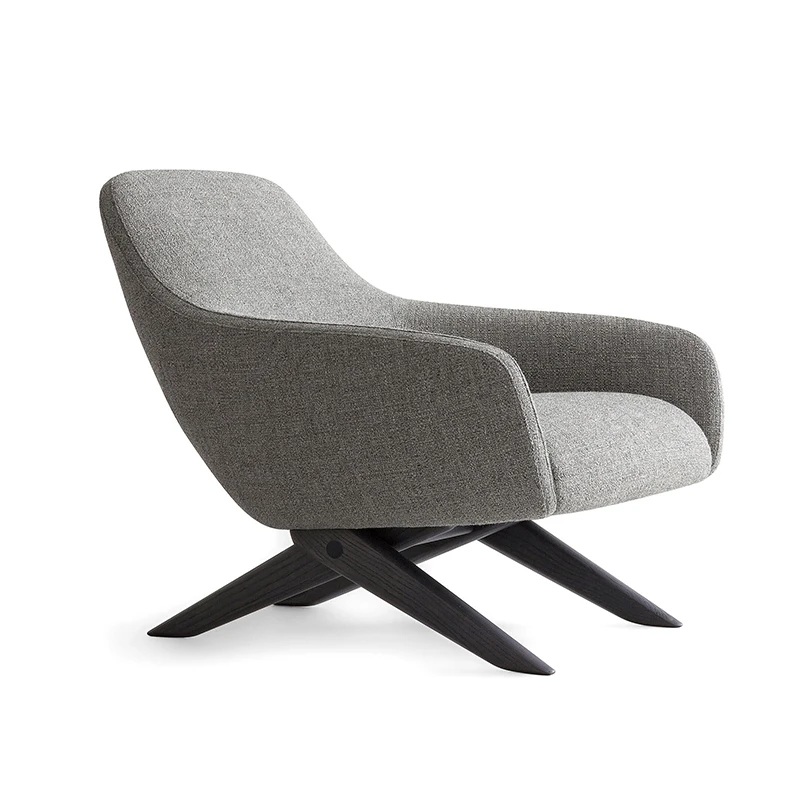 Minimalist Nordic Single Sofa Chair Simple Modern Balcony Small Apartment Living Room Fabric Solid Wood Chair
Minimalist Nordic Single Sofa Chair Simple Modern Balcony Small Apartment Living Room Fabric Solid Wood Chair