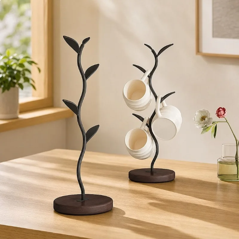 Creative Tree-Shaped Cup Holder for Home Living Room Decoration, Inverted Tea Cup Storage Rack, Entryway Key Organizer
Creative Tree-Shaped Cup Holder for Home Living Room Decoration, Inverted Tea Cup Storage Rack, Entryway Key Organizer