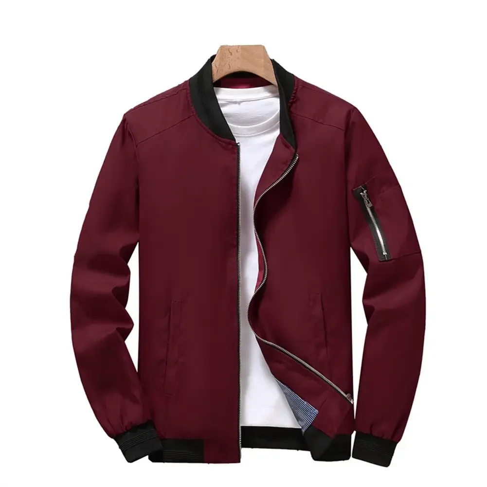 Fashion Jacket Baseball Windbreaker Fashion Thin Coat For Men Baseball Windbreaker Collarless Neckline Daily Apparel Gender Male
Fashion Jacket Baseball Windbreaker Fashion Thin Coat For Men Baseball Windbreaker Collarless Neckline Daily Apparel Gender Male