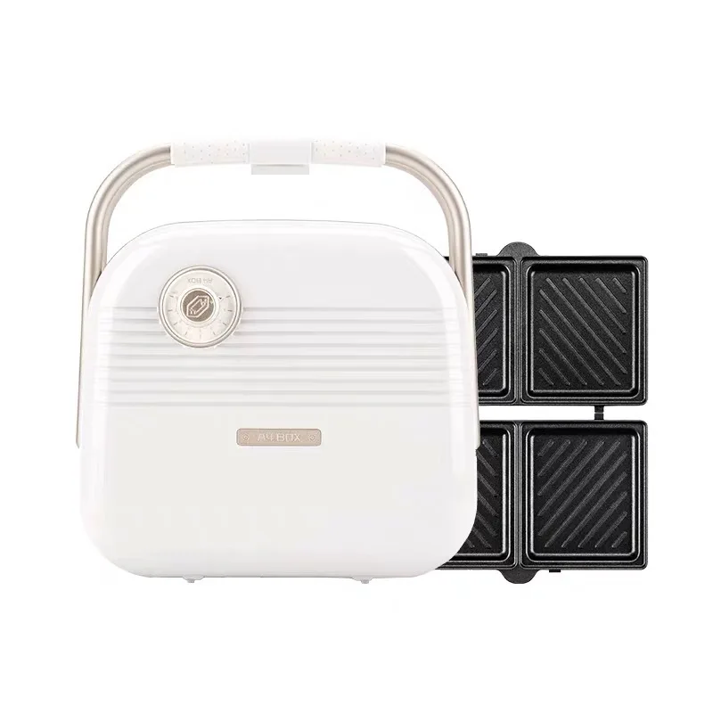 Sandwich Maker Double Pan Make Breakfast Quickly Multi Function Household Handbag Shape Mini Breakfast Maker
Sandwich Maker Double Pan Make Breakfast Quickly Multi Function Household Handbag Shape Mini Breakfast Maker