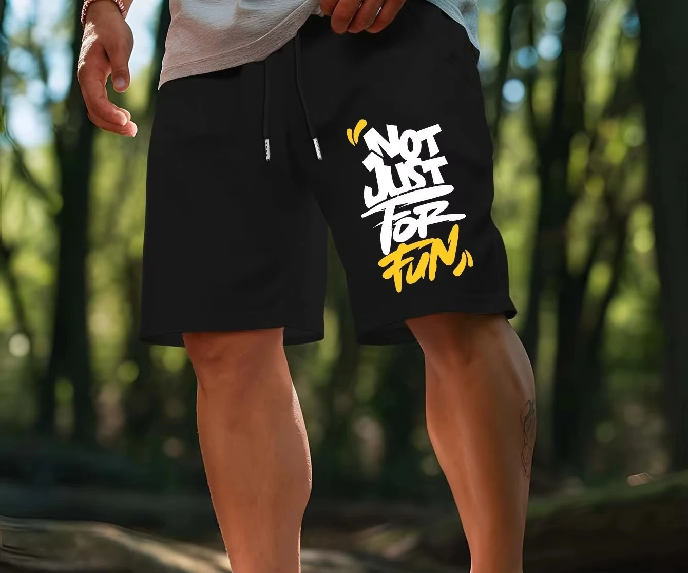 Men's 2026 New Hot Summer Men's Not Just for Fun Pattern Shorts Lightweight Breathable Sports and Leisure Wear White Red Letters
Men's 2026 New Hot Summer Men's Not Just for Fun Pattern Shorts Lightweight Breathable Sports and Leisure Wear White Red Letters