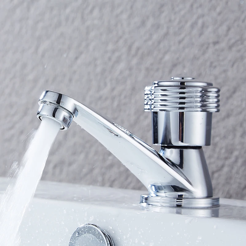 Хромированный смеситель для раковины в ванной комнате, монтируемый на палубе, шкаф из цинкового сплава, умывальник, кран для холодной воды, аксессуары для ванной комнаты G1/2 
Хромированный смеситель для раковины в ванной комнате, монтируемый на палубе, шкаф из цинкового сплава, умывальник, кран для холодной воды, аксессуары для ванной комнаты G1/2