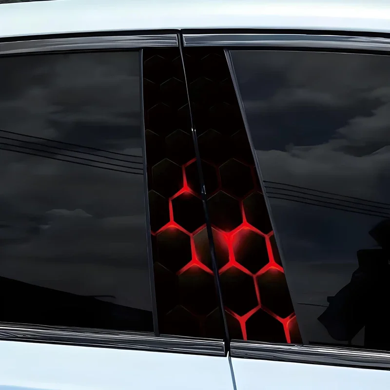 1/2pcs Honeycomb Poker Lightning Car Decal Car B-pillar Waterproof Decal DIY Car Door Post Decal Covering Scratched Car Decals
1/2pcs Honeycomb Poker Lightning Car Decal Car B-pillar Waterproof Decal DIY Car Door Post Decal Covering Scratched Car Decals