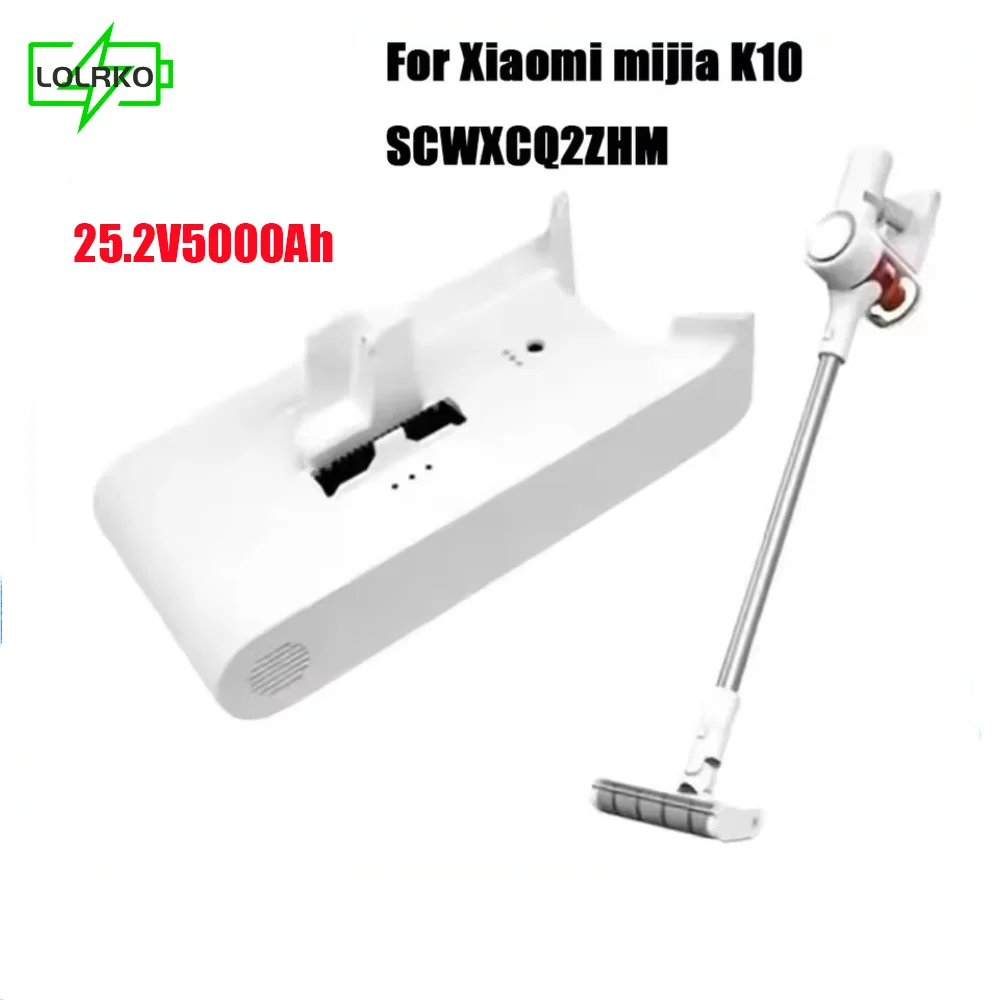 Xiaomi Mi Home K10 1C Handheld Cordless Vacuum Cleaner 25.2v Lithium ion Rechargeable Battery Replacement Battery Pack
Xiaomi Mi Home K10 1C Handheld Cordless Vacuum Cleaner 25.2v Lithium ion Rechargeable Battery Replacement Battery Pack
