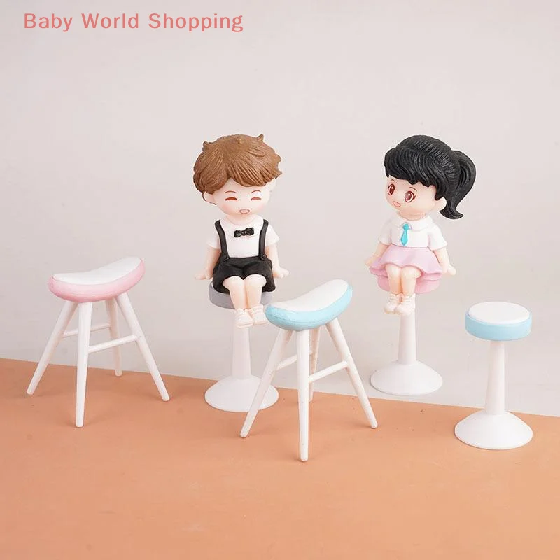 2Pcs Doll House Cartoon Stools Play House Cute Micro-landscape DIY Decorative Items
2Pcs Doll House Cartoon Stools Play House Cute Micro-landscape DIY Decorative Items