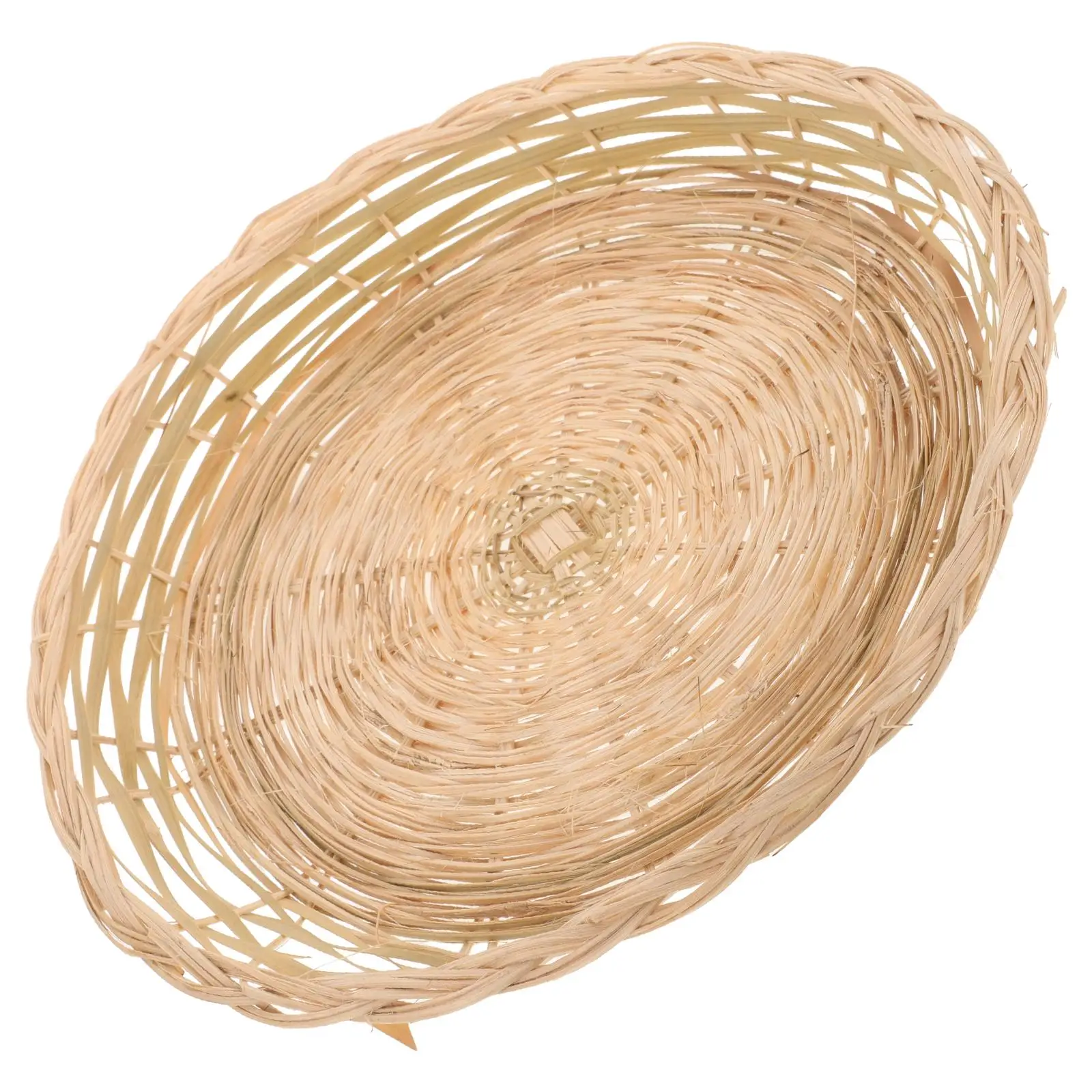 Rattan Storage Basket Bread Tray Fruits Vegetables Woven Heat Insulation Dish Serving Round Snack Kitchen Dining
Rattan Storage Basket Bread Tray Fruits Vegetables Woven Heat Insulation Dish Serving Round Snack Kitchen Dining