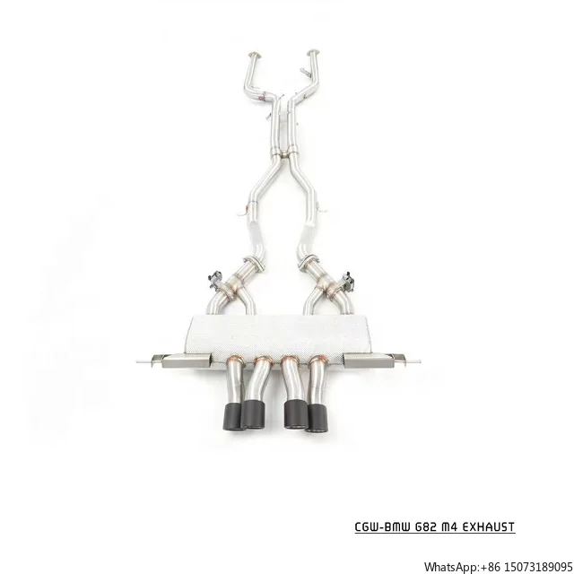 Wild Sound Performance Exhaust Piping with Electric Valves for G82 M4 3.0T MP Style
Wild Sound Performance Exhaust Piping with Electric Valves for G82 M4 3.0T MP Style