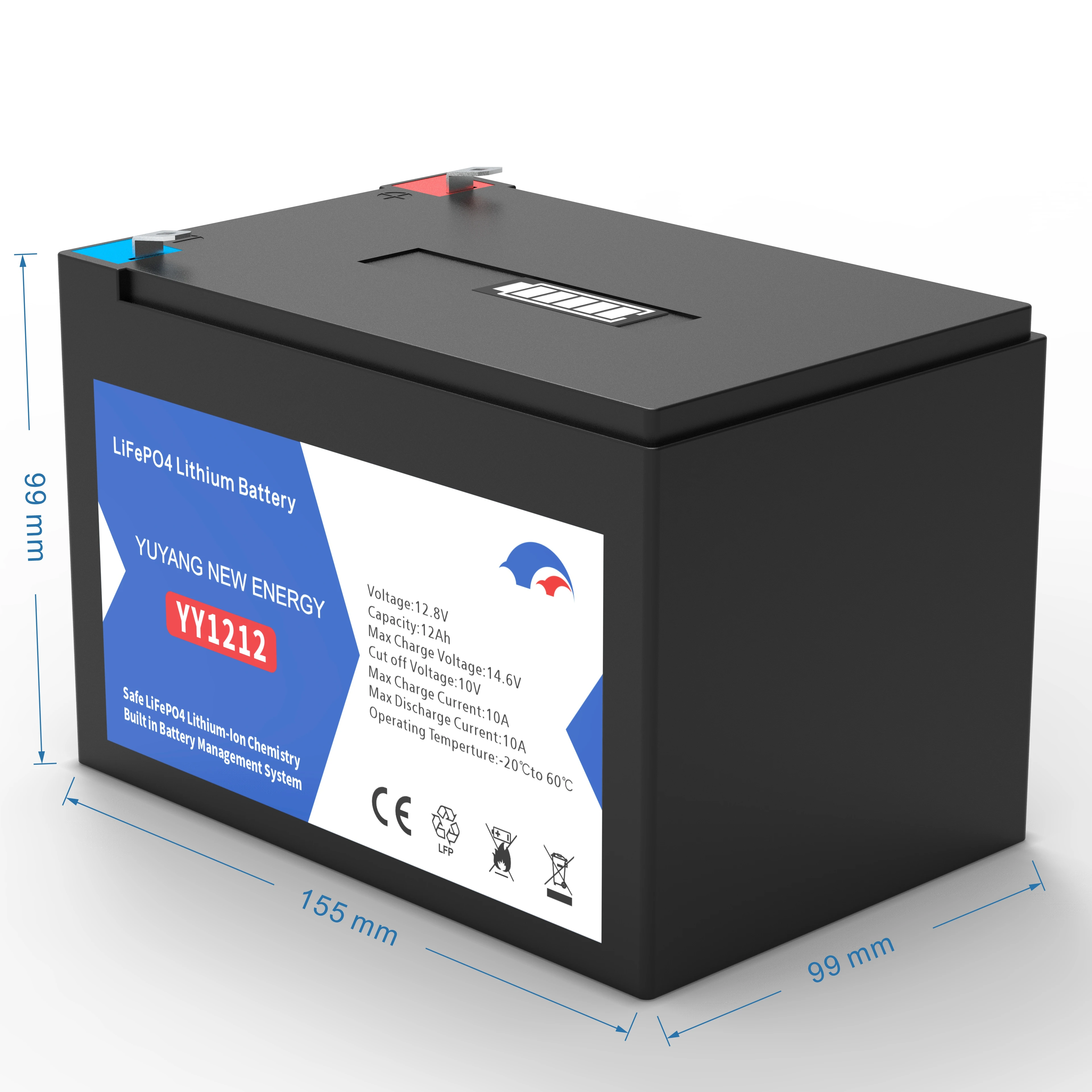 OEM Factory 12.8V 90HW 200HW 500WH 800WH Rechargeable Lithium Ion LiFePO4 Battery for Energy Storage System
OEM Factory 12.8V 90HW 200HW 500WH 800WH Rechargeable Lithium Ion LiFePO4 Battery for Energy Storage System