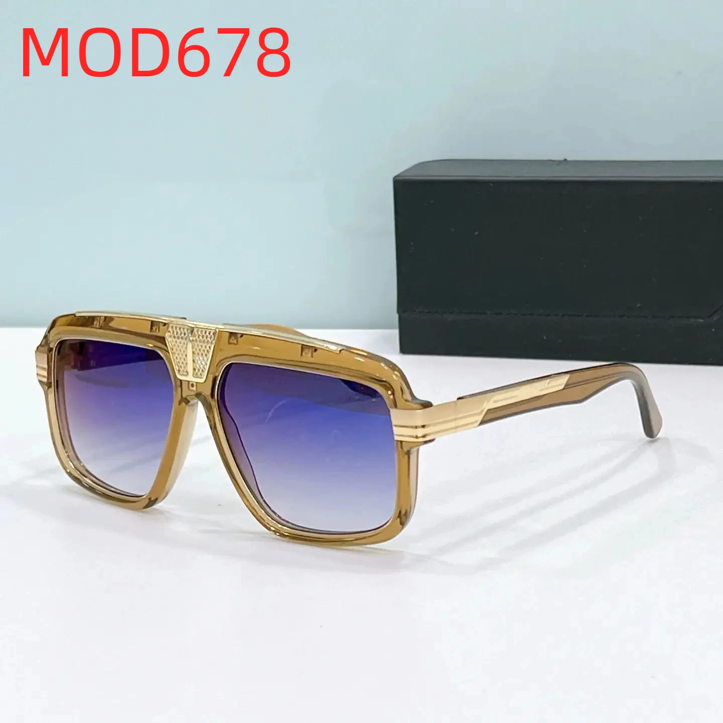 Новое поступление ORIGINALCAZAL MOD678 винтажные UV400 роскошные деловые мужские очки модные классические коричневые женские солнцезащитные очки в ацетатной оправе
Новое поступление ORIGINALCAZAL MOD678 винтажные UV400 роскошные деловые мужские очки модные классические коричневые женские солнцезащитные очки в ацетатной оправе