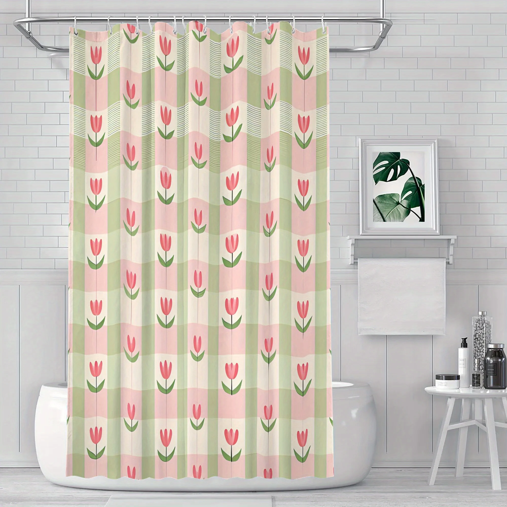 Floral Nature Shower Curtain Soft Botanical Print Cozy Bathroom Decor Tranquil Daily Use Home Decoration
Floral Nature Shower Curtain Soft Botanical Print Cozy Bathroom Decor Tranquil Daily Use Home Decoration