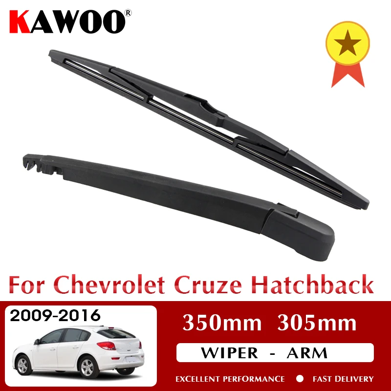 KAWOO Car Rear Wiper Blades Back Window Wipers Arm For Chevrolet Cruze Hatchback (2009-2016) 350 mm Auto Windscreen Blade
KAWOO Car Rear Wiper Blades Back Window Wipers Arm For Chevrolet Cruze Hatchback (2009-2016) 350 mm Auto Windscreen Blade