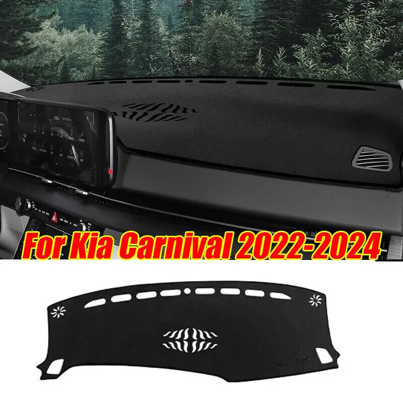 Для Kia Carnival 22-2024 Черный чехол для приборной панели Dashmat Коврик для ковров 1X
Для Kia Carnival 22-2024 Черный чехол для приборной панели Dashmat Коврик для ковров 1X