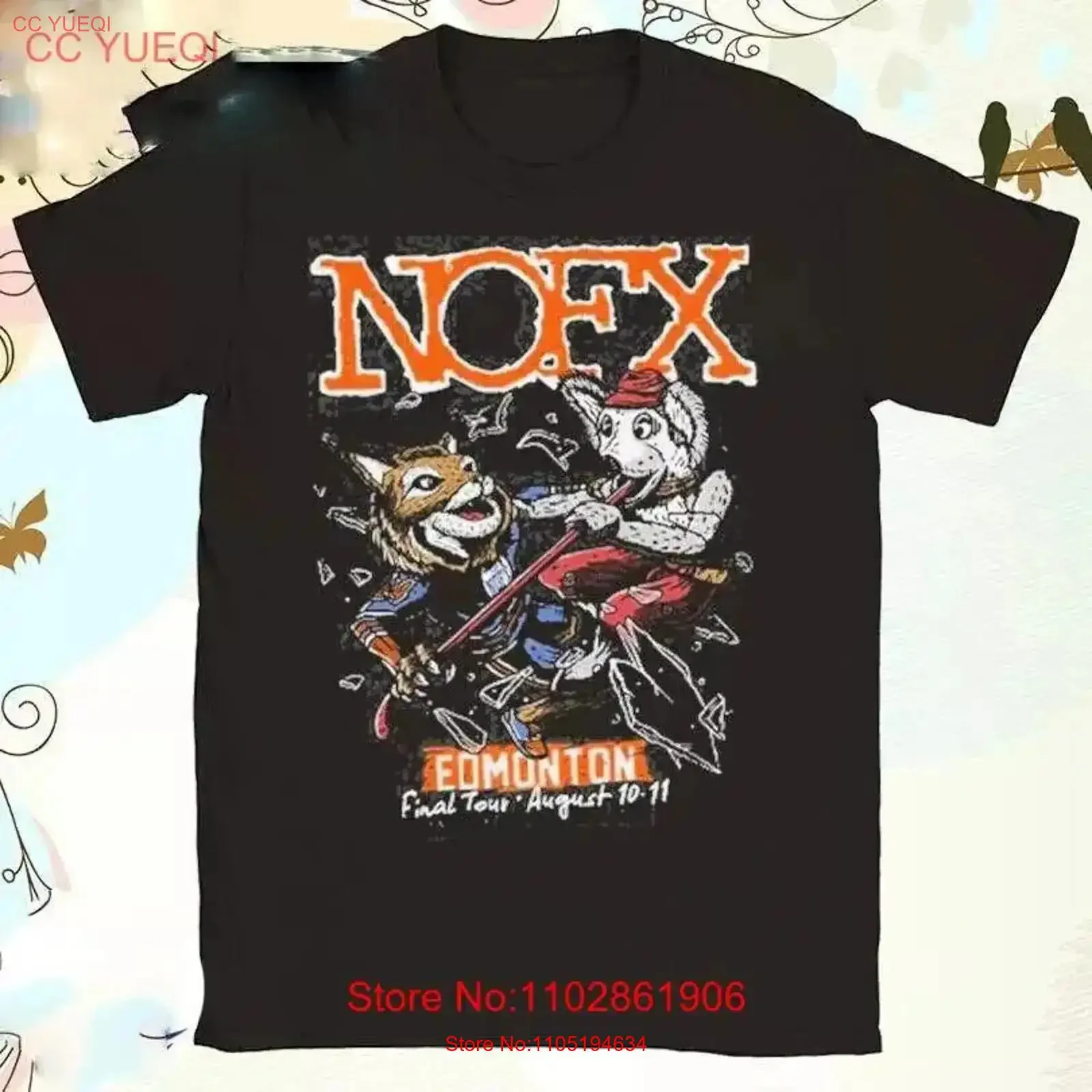 Nofx Final Tour Edmonton футболка для фанатов винтажная стираная уличная одежда мягкая стильная эластичная дышащая дизайнерская одежда модная
Nofx Final Tour Edmonton футболка для фанатов винтажная стираная уличная одежда мягкая стильная эластичная дышащая дизайнерская одежда модная