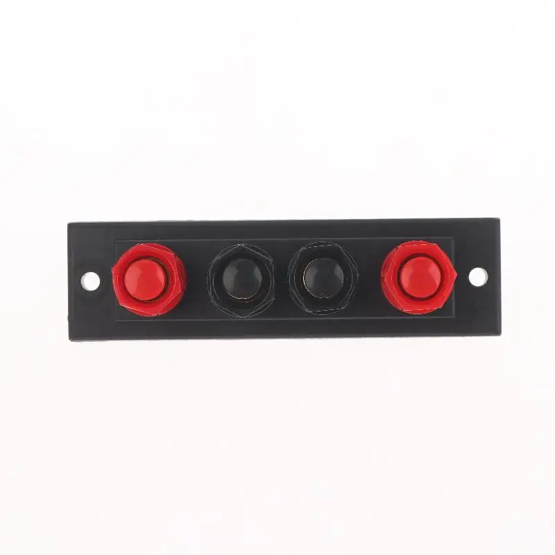 HOT! 1Pcs Audio Accessories Speaker Amplifier Chassis Terminal Output Four-Position Terminal Soundbox Speaker Gold Wiring Board
HOT! 1Pcs Audio Accessories Speaker Amplifier Chassis Terminal Output Four-Position Terminal Soundbox Speaker Gold Wiring Board