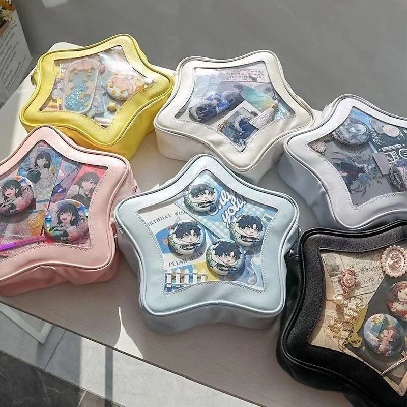 Original Cute Kawaii Ita Bag Anime Five Pointed Star Two-dimensional Crossbody Bag Street Fashion Ulzzang Shoulder Bag
Original Cute Kawaii Ita Bag Anime Five Pointed Star Two-dimensional Crossbody Bag Street Fashion Ulzzang Shoulder Bag