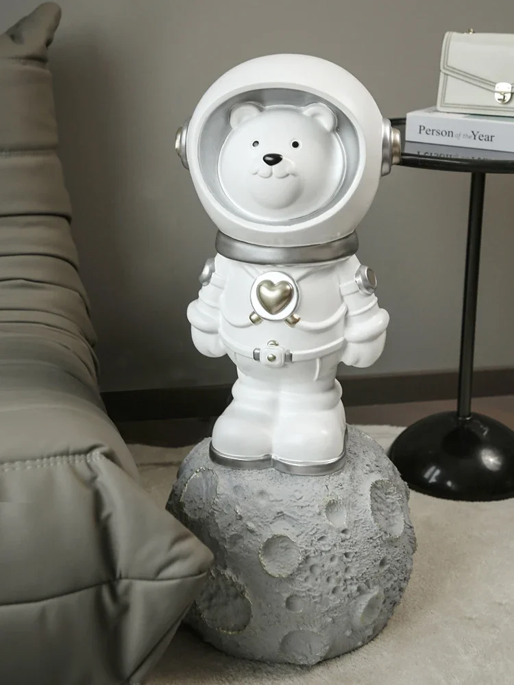 Resin Animal Statues for Home Decor, Astronaut Bear Sculpture, Large Floor Ornament, Living Room Accessories
Resin Animal Statues for Home Decor, Astronaut Bear Sculpture, Large Floor Ornament, Living Room Accessories