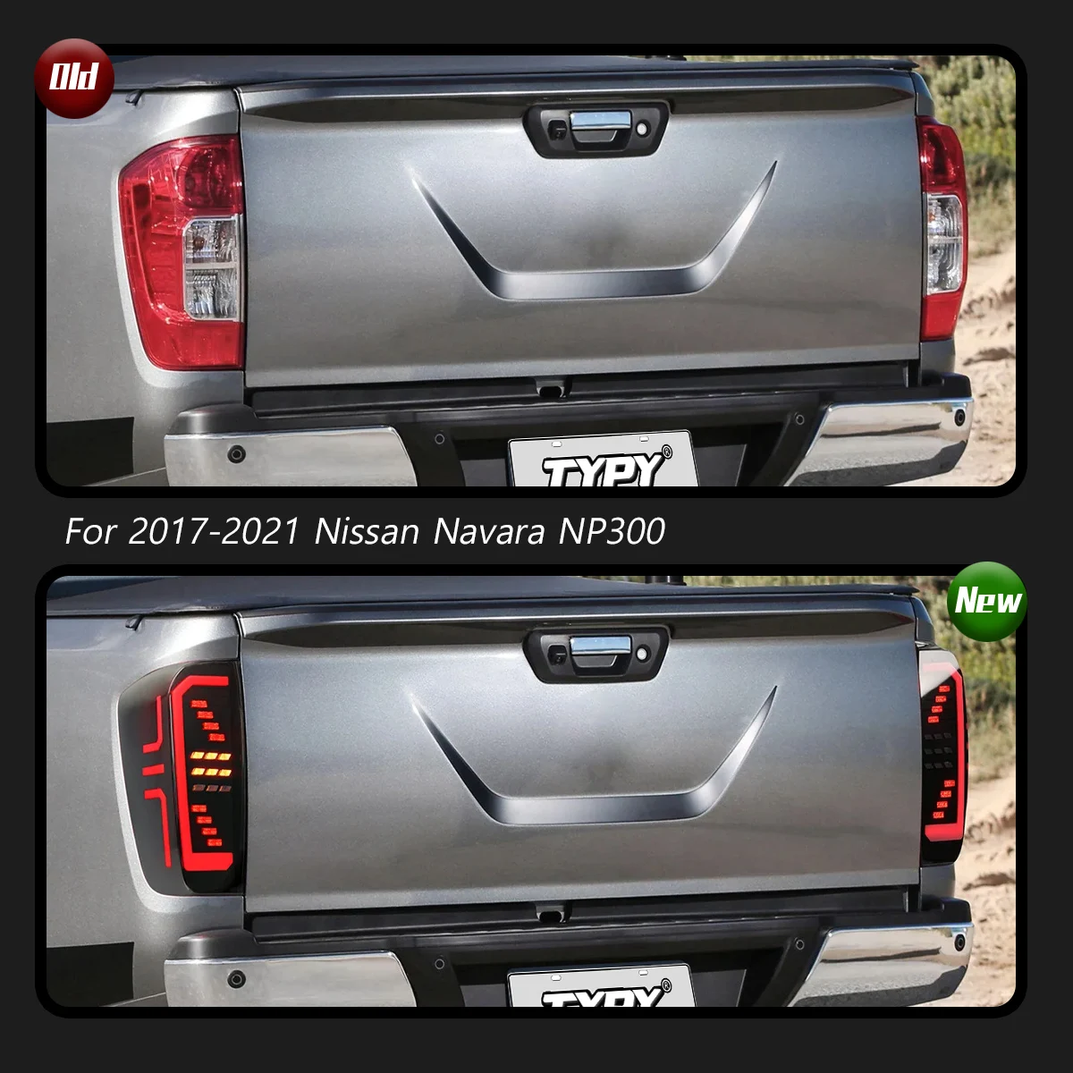TYPY новые светодиодные автомобильные задние фонари для Nissan Navara NP300, задний фонарь 2017-2021, сигналы, автоаксессуары, динамические поворотные ходовые огни
TYPY новые светодиодные автомобильные задние фонари для Nissan Navara NP300, задний фонарь 2017-2021, сигналы, автоаксессуары, динамические поворотные ходовые огни