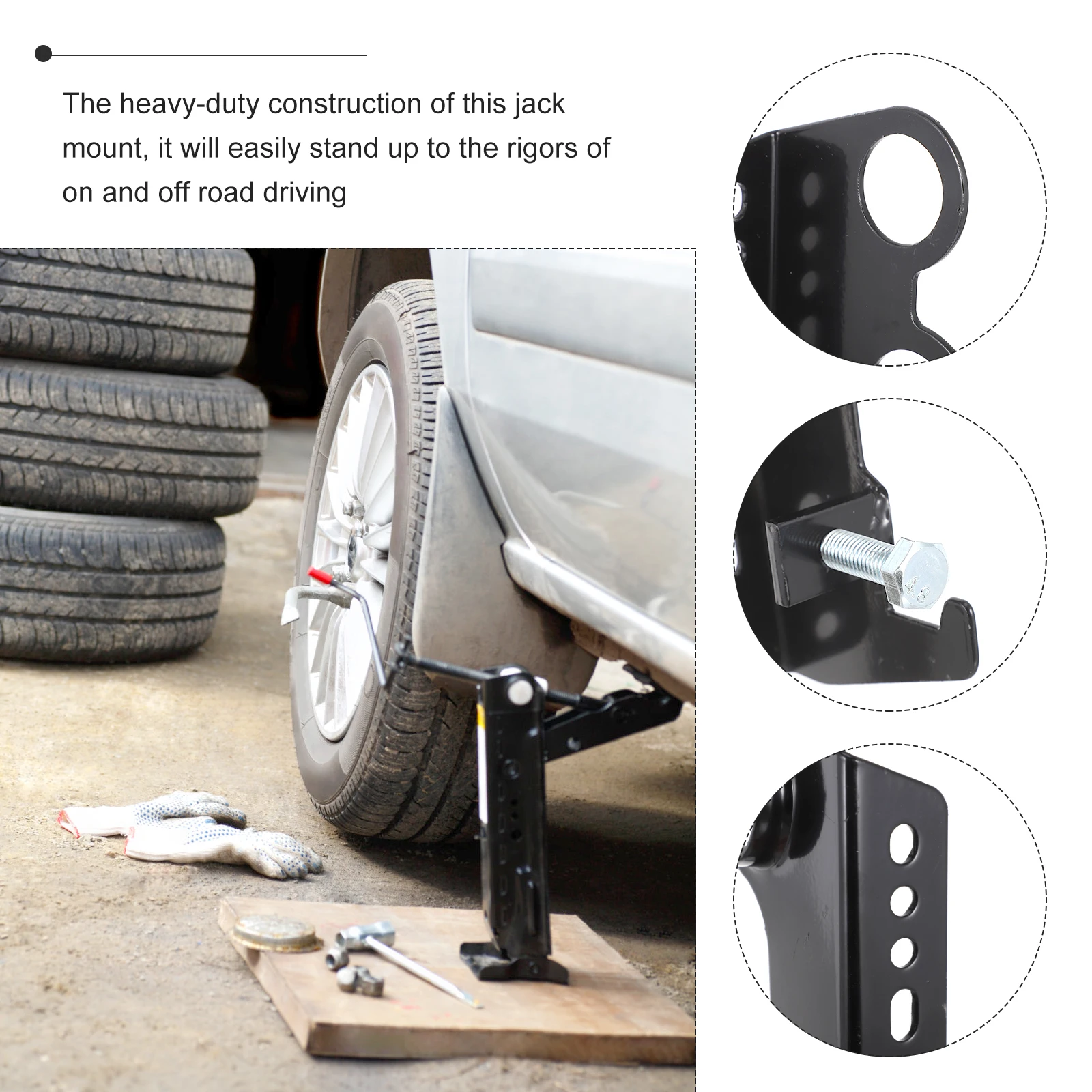 Jack Mount for Off-Road Vehicles Heavy Duty Steel Bracket Fixing Roof Frame Shovel Hold Car Mounting Easy Install Durable Rough
Jack Mount for Off-Road Vehicles Heavy Duty Steel Bracket Fixing Roof Frame Shovel Hold Car Mounting Easy Install Durable Rough