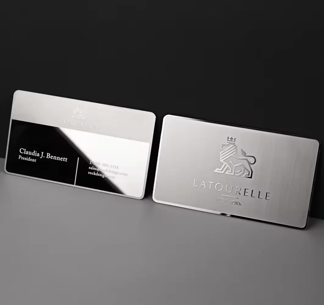 Custom High End Luxury Cheap Gold Silver Black Mirror 0.3mm 0.5mm 0.8mm 1.0mm Metal Business Cards for Laser Engraving
Custom High End Luxury Cheap Gold Silver Black Mirror 0.3mm 0.5mm 0.8mm 1.0mm Metal Business Cards for Laser Engraving
