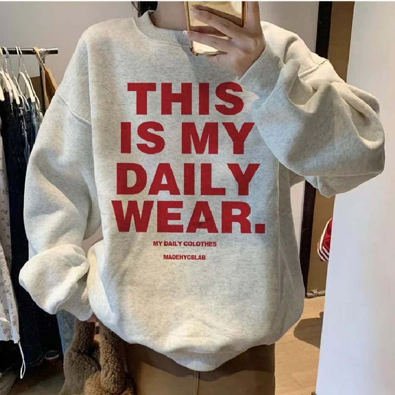 Женская толстовка в корейском стиле, минималистичная, с плюшевой подкладкой, на раннюю весну, новый стиль, американский ретро-дизайн, с капюшоном, с длинными рукавами, универсальный топ
Женская толстовка в корейском стиле, минималистичная, с плюшевой подкладкой, на раннюю весну, новый стиль, американский ретро-дизайн, с капюшоном, с длинными рукавами, универсальный топ