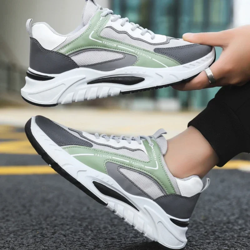 Men Fashion Sneakers Man Autumn New Breathable Lace-up Running Shoes Outdoors Casual Sports Shoes Zapatillas De Hombre2025
Men Fashion Sneakers Man Autumn New Breathable Lace-up Running Shoes Outdoors Casual Sports Shoes Zapatillas De Hombre2025