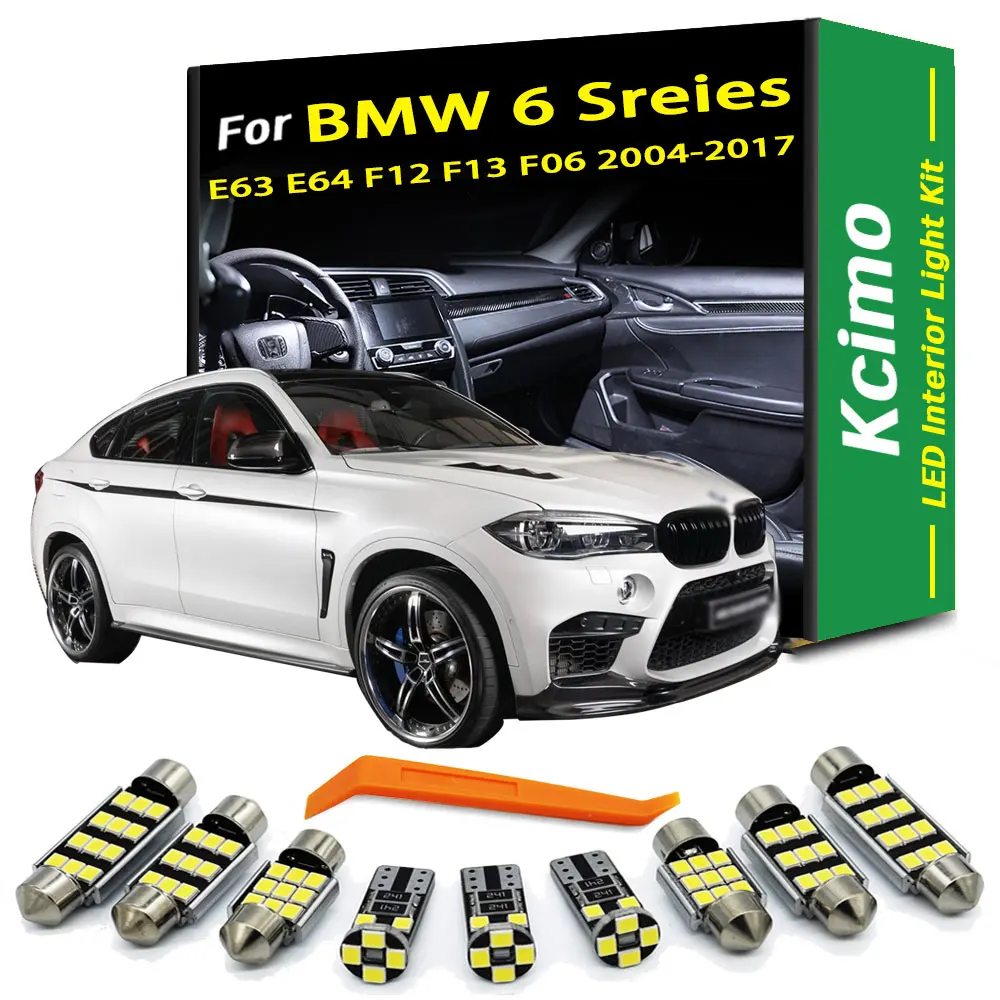 LED Interior Lights Kit for BMW 6 Series E63 E64 F12 F13 Gran coupe F06 2004-2017 Super Bright Plug and Play No Error Code
LED Interior Lights Kit for BMW 6 Series E63 E64 F12 F13 Gran coupe F06 2004-2017 Super Bright Plug and Play No Error Code