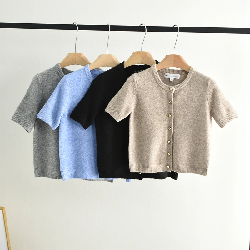 Women's Close-Fitting Knitted ort-Sve round Ne Open Cardigan Spring Autumn Inner And Outer Wear Versatile Single Butto...
Women's Close-Fitting Knitted ort-Sve round Ne Open Cardigan Spring Autumn Inner And Outer Wear Versatile Single Butto...