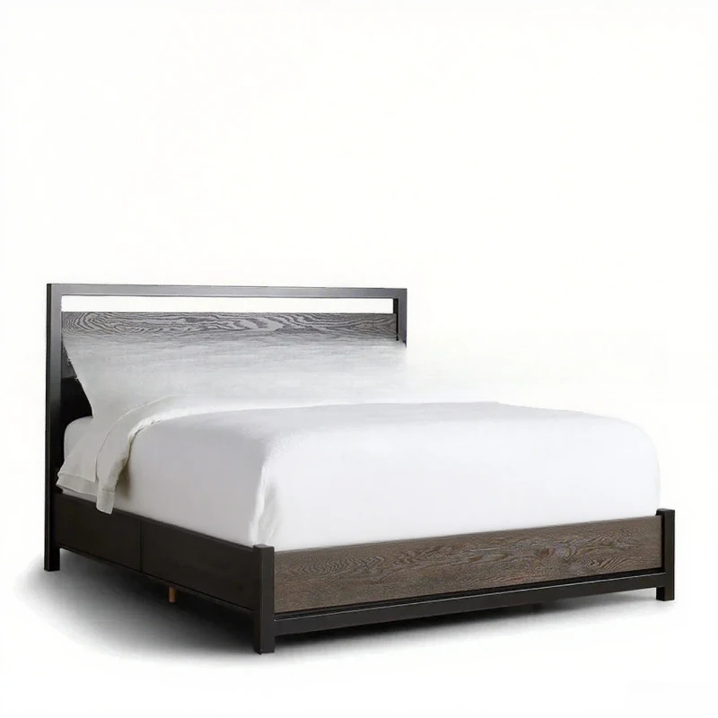 American retro light luxury solid wood bed Nordic bedroom double bed 1.8 meters master bedroom big wedding modern simple
American retro light luxury solid wood bed Nordic bedroom double bed 1.8 meters master bedroom big wedding modern simple
