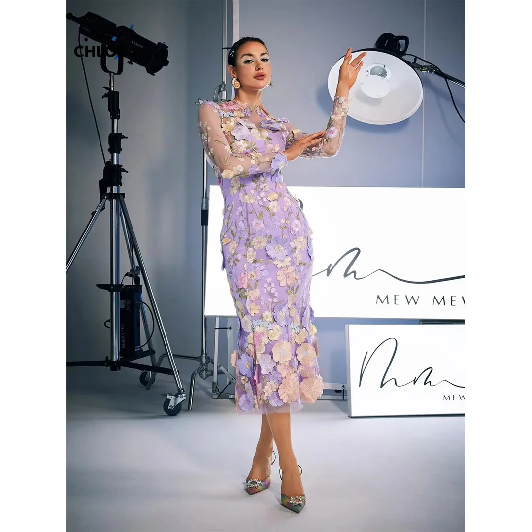 Round Neck Elegant Evening Dresses for Woman Luxury Women's Evening Dresses for Special Occasions Long Sleeves Ball Gowns Party
Round Neck Elegant Evening Dresses for Woman Luxury Women's Evening Dresses for Special Occasions Long Sleeves Ball Gowns Party