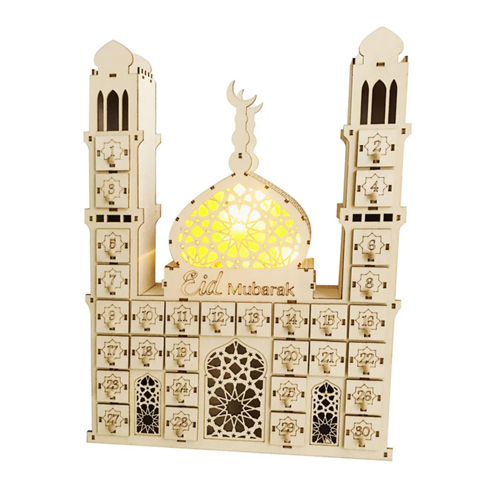 Eid Mubarak Decoration Wooden Calendar Ornament Dining Table Exquisite Countdown
Eid Mubarak Decoration Wooden Calendar Ornament Dining Table Exquisite Countdown