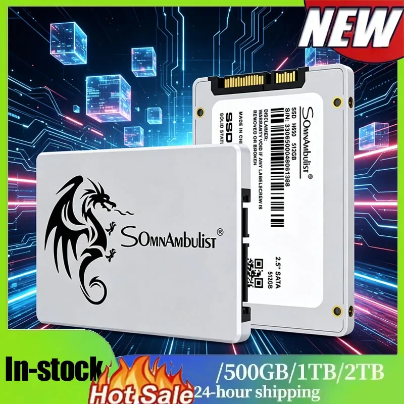 SomnAmbulist 2.5 Inch SATA3 SSD High Speed 64GB 120GB 128GB 256GB 480GB 512GB Internal Solid State Drive For Laptop Desktop PC
SomnAmbulist 2.5 Inch SATA3 SSD High Speed 64GB 120GB 128GB 256GB 480GB 512GB Internal Solid State Drive For Laptop Desktop PC