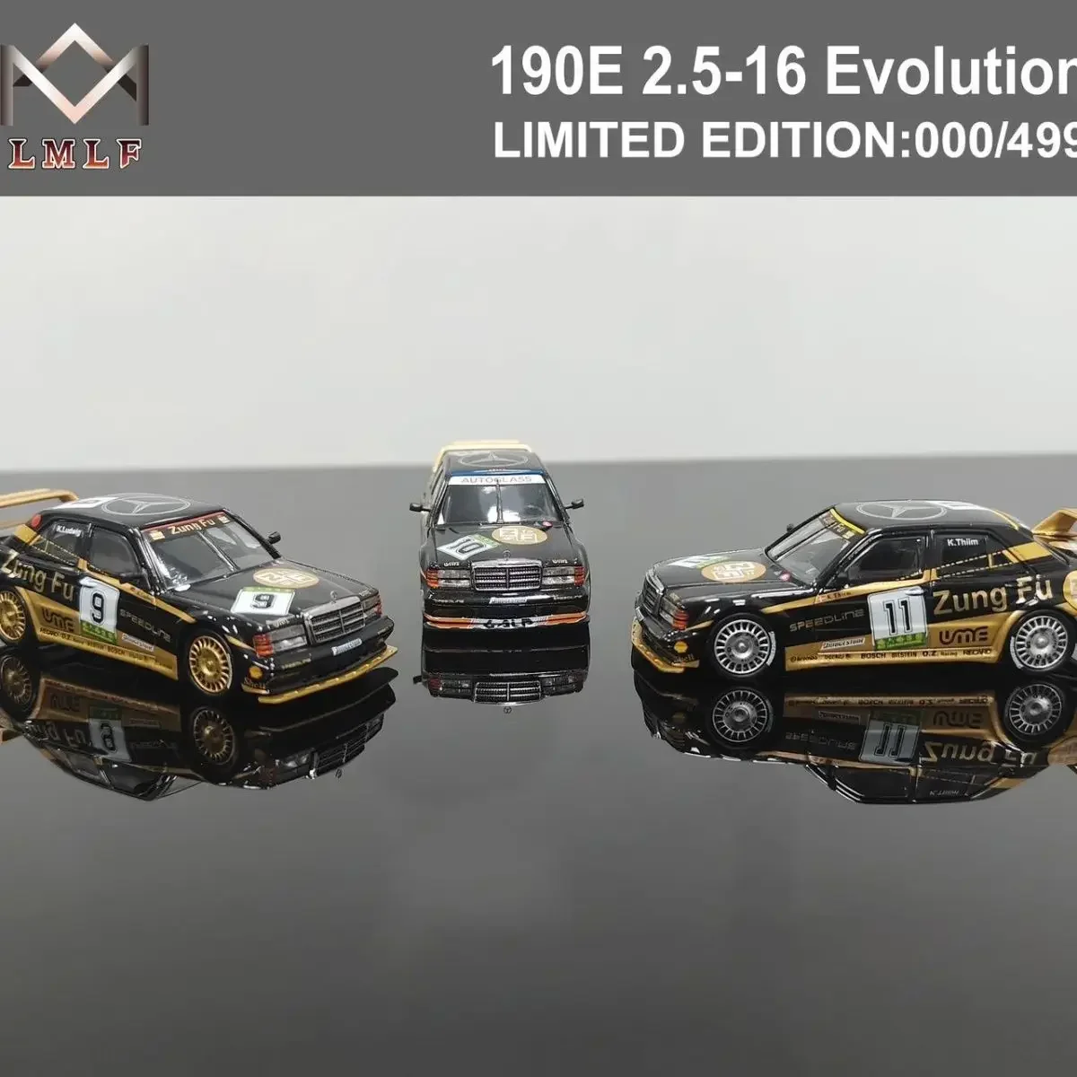 1:64 Mercedes-Benz 190E 2.5-16 EVO2 DTM Racing Edition Limited Alloy Car Model
1:64 Mercedes-Benz 190E 2.5-16 EVO2 DTM Racing Edition Limited Alloy Car Model