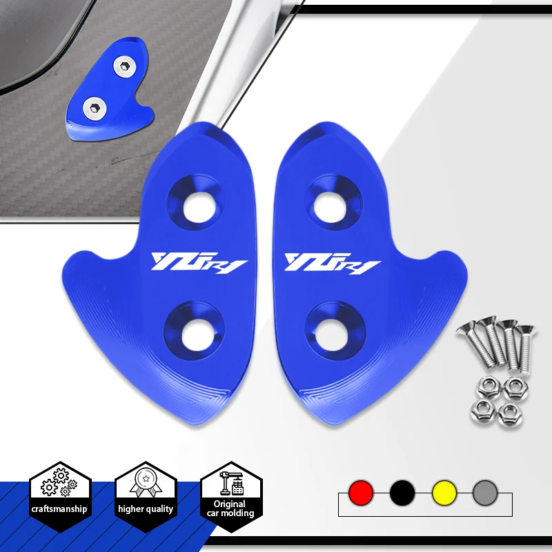 Motorcycle Windscreen Rear Mirror Cover Mirror Eliminators Protection Cap For YZFR1 R1M 2020-2026 R1 R1M 2015-2019
Motorcycle Windscreen Rear Mirror Cover Mirror Eliminators Protection Cap For YZFR1 R1M 2020-2026 R1 R1M 2015-2019