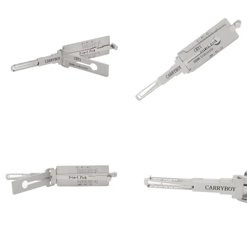 Lishi Tools CRY1 SS206 2 in 1 Locksmith Tools Lock Pick for Thailand CARRYBOY Door Lock Opener Professional Hand
Lishi Tools CRY1 SS206 2 in 1 Locksmith Tools Lock Pick for Thailand CARRYBOY Door Lock Opener Professional Hand