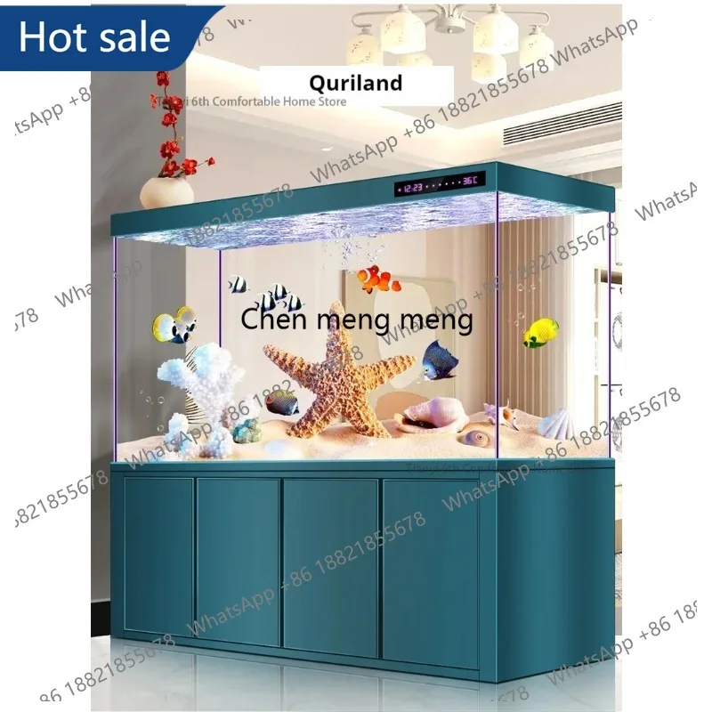 M02 Luxury Fish Tanks Aquariums Modern Living Room Originality Glass Aquariums Cabinet Multifunction Pet Products
M02 Luxury Fish Tanks Aquariums Modern Living Room Originality Glass Aquariums Cabinet Multifunction Pet Products