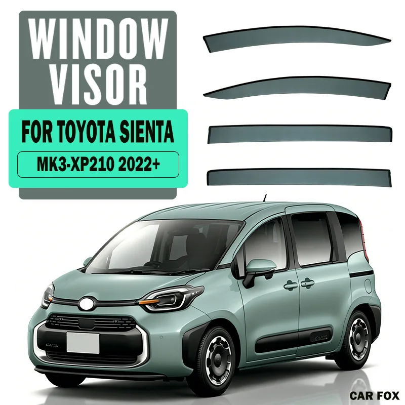 Suitable for Toyota SIENTA rain and shade version Yumei SIENTA XP170 Window visor
Suitable for Toyota SIENTA rain and shade version Yumei SIENTA XP170 Window visor