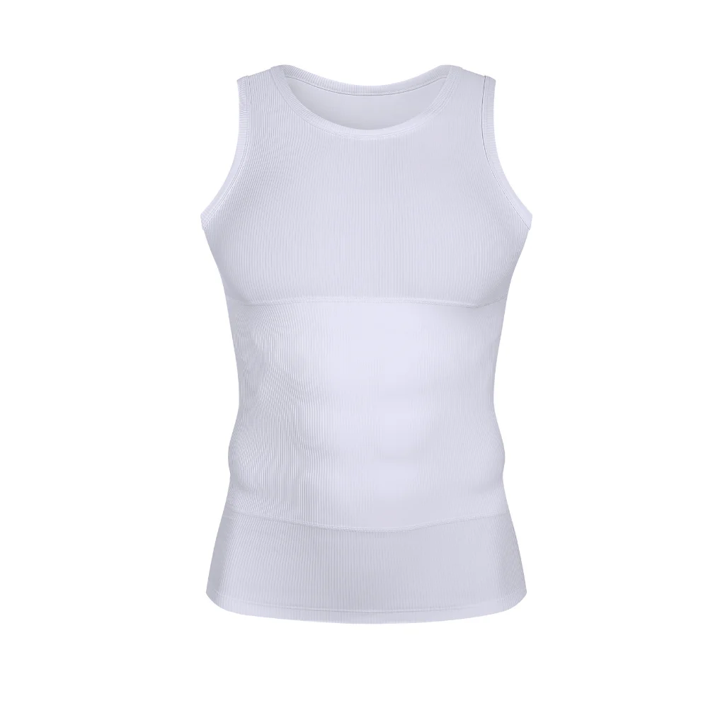 Men's Ribbed Chest Binder Vest Tummy Control Compression Slim Body Shaper Quick Dry Breathable Summer Fitness Tops
Men's Ribbed Chest Binder Vest Tummy Control Compression Slim Body Shaper Quick Dry Breathable Summer Fitness Tops