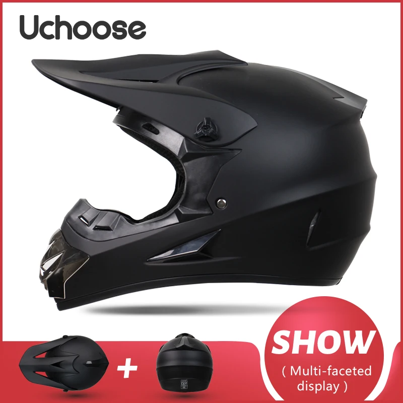 UCHOOSE Capacete De Moto Professional Motorcycle Helmet Motocross Off-Road Helm Children Moto Bike Accessories ATV Ike Downhill
UCHOOSE Capacete De Moto Professional Motorcycle Helmet Motocross Off-Road Helm Children Moto Bike Accessories ATV Ike Downhill
