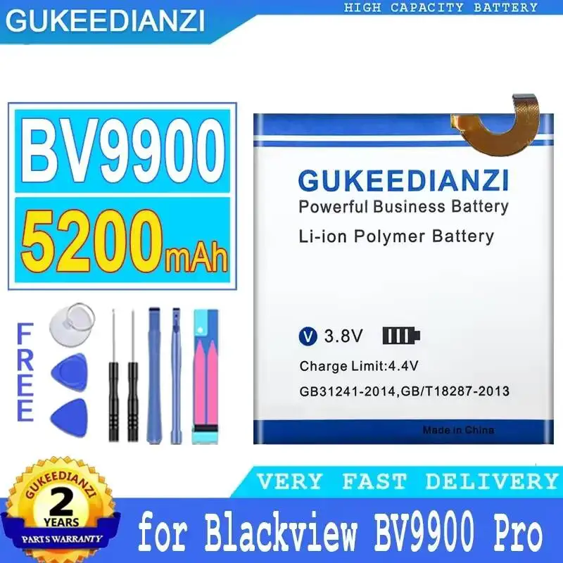 5200mAh For Blackview BV9900 Pro Mobile Phone Battery Long-Lasting Performance Lightweight
5200mAh For Blackview BV9900 Pro Mobile Phone Battery Long-Lasting Performance Lightweight