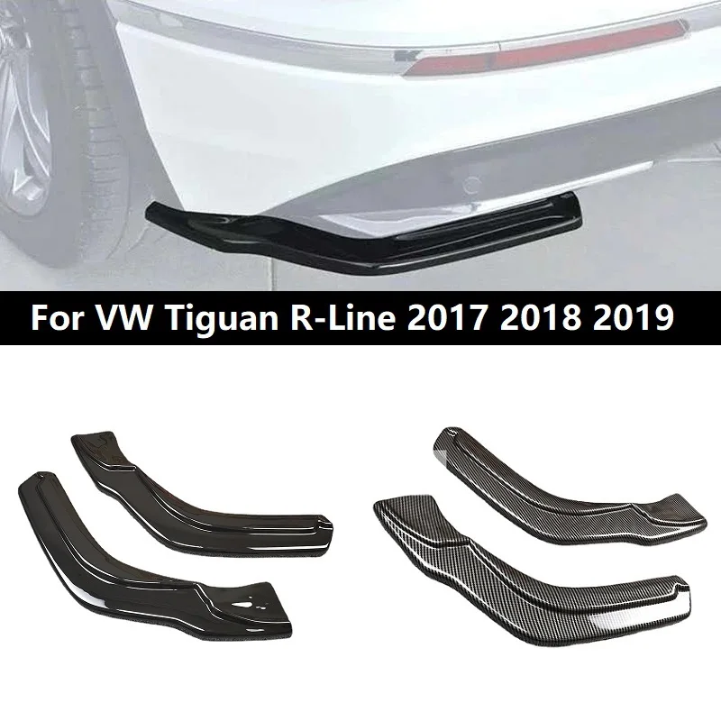 2Pcs For VW Tiguan R-Line 2017 2018 2019 Car Gloss Black Rear Bumper Lip Side Splitters Flaps ABS Plastic External Trim Tuning
2Pcs For VW Tiguan R-Line 2017 2018 2019 Car Gloss Black Rear Bumper Lip Side Splitters Flaps ABS Plastic External Trim Tuning