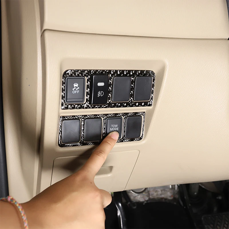 For Nissan Pathfinder 2013-2018 Soft Carbon Fiber Car Fog Lamp Switch Frame Decorative Sticker Interior Molding Accessories
For Nissan Pathfinder 2013-2018 Soft Carbon Fiber Car Fog Lamp Switch Frame Decorative Sticker Interior Molding Accessories