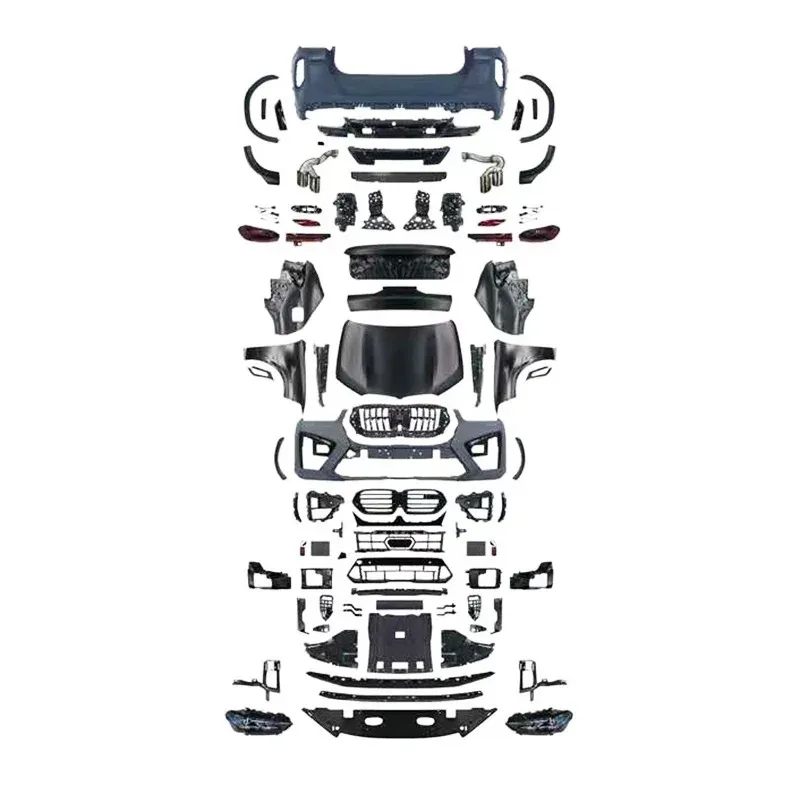 For BW X6 E71 Upgrade to G06 LCI X6M Style Body Kit Factory Sale Old X6 to 2024 X6M Convert Car Bumpers Retrofit
For BW X6 E71 Upgrade to G06 LCI X6M Style Body Kit Factory Sale Old X6 to 2024 X6M Convert Car Bumpers Retrofit