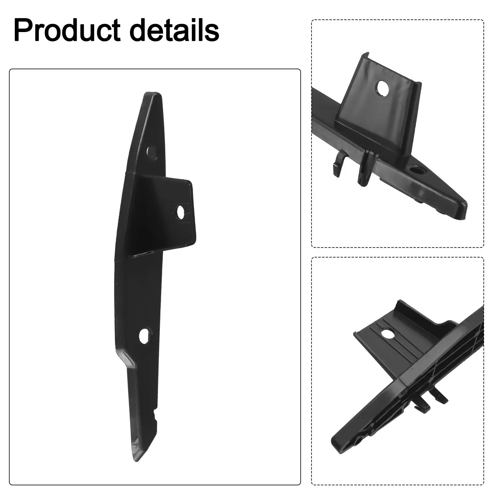 Front Right Bumper Bracket for BMW For X3 (2018-2022) and For X4 (2019-2021) OEM 51117399984 ABS Replacement Part
Front Right Bumper Bracket for BMW For X3 (2018-2022) and For X4 (2019-2021) OEM 51117399984 ABS Replacement Part