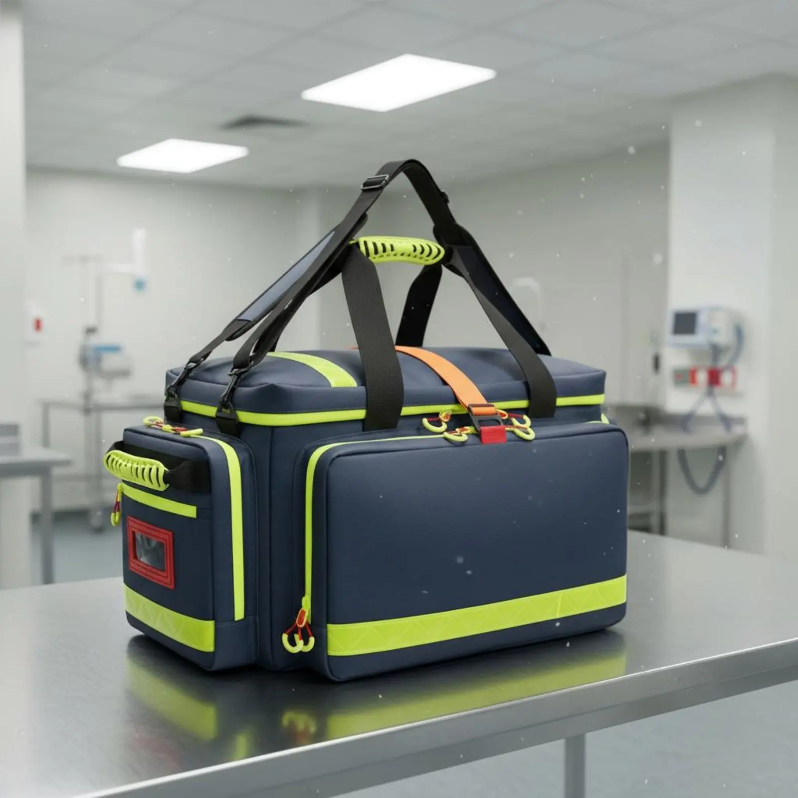 Emergency Initial Aid Bag Waterproof Emergency Medical Bag Large Capacity Multiple Pockets for Paramedics
Emergency Initial Aid Bag Waterproof Emergency Medical Bag Large Capacity Multiple Pockets for Paramedics
