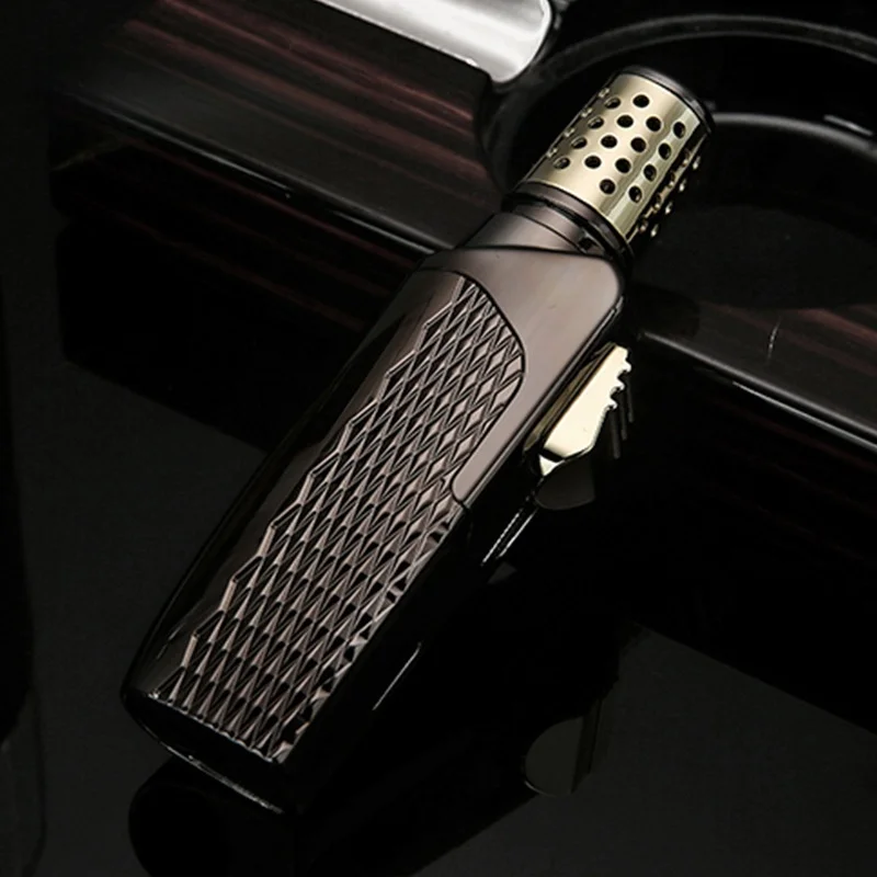 Honest New Metal Carved Windproof Inflatable Lighter For Moxibustion Cigar Metal Material Outdoor Windproof Portable Lighter
Honest New Metal Carved Windproof Inflatable Lighter For Moxibustion Cigar Metal Material Outdoor Windproof Portable Lighter