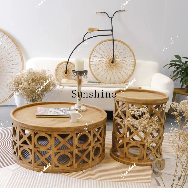 Solid wood small coffee table movable living room sofa front small apartment household FT
Solid wood small coffee table movable living room sofa front small apartment household FT